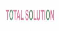 Trademark TOTAL SOLUTION