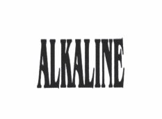 Trademark ALKALINE