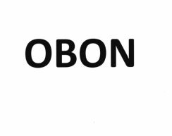 Trademark OBON