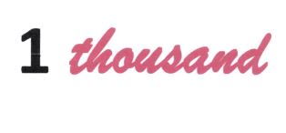 Trademark 1 thousand