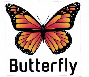 Trademark BUTTERFLY DAN LUKISAN