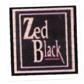 Trademark ZED BLACK LOGO