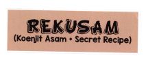 Trademark REKUSAM (Koenjit Asam + Secret Recipe)