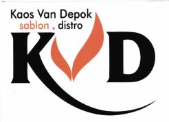 Trademark KAOS VAN DEPOK SABLON & DISTRO (KVD)