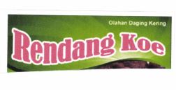 Trademark RENDANG KOE