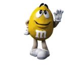 Trademark M&M’S 2017 Yellow Character Pose Device