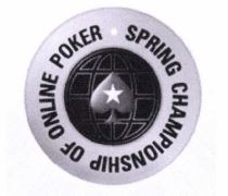 Trademark SPRING CHAMPIONSHIP OF ONLINE POKER + Logo