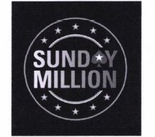 Trademark SUNDAY MILLION + Logo