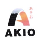 Trademark AKIO +LOGO