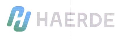 Trademark HAERDE + LOGO