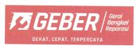 Trademark GEBER Gerai Bengkel Reparasi DEKAT, CEPAT, TERPERCAYA + LOGO