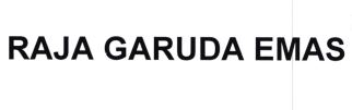 Trademark RAJA GARUDA EMAS