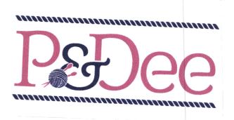 Trademark P & Dee + Lukisan/Logo