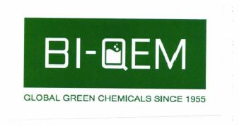 Trademark BI-QEM GLOBAL GREEN CHEMICALS SINCE 1955