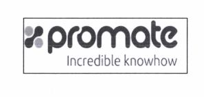 Trademark PROMATE Incredible knowhow & Gambar