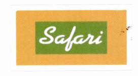 Trademark SAFARI + LOGO