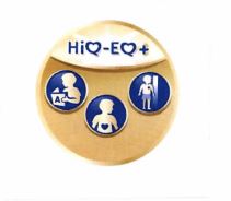 Trademark HIQ - EQ + ENGINE LOGO (RTD /GUM3+) COLOR DEVICE 2017