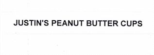 Trademark JUSTIN'S PEANUT BUTTER CUPS