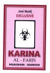 Trademark KARINA AL-FARIS + lukisan