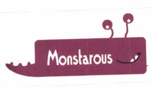 Trademark LOGO MONSTAROUS