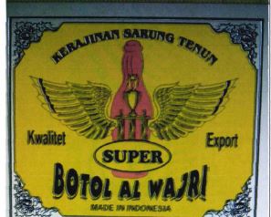 Trademark BOTOL AL WAJRI + LOGO