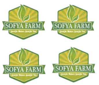 Trademark SOFYA FARM + Logo