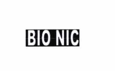 Trademark BIO NIC