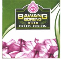 Trademark KT BAWANG GORENG KOTA FRIED ONION + LUKISAN