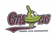 Trademark GASING + logo