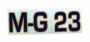 Trademark M-G 23