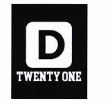 Trademark D TWENTY ONE & Logo