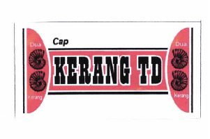 Trademark KERANG TD + Logo