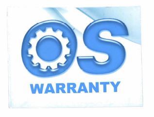 Trademark OS WARRANTY + LOGO