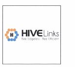 Trademark HIVELINKS Bee Edgeless, Bee Efficient + LUKISAN