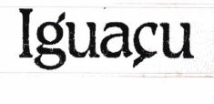 Trademark Iguaçu