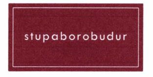 Trademark STUPABOROBUDUR