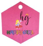 Trademark HappyGirl + LUKISAN LOGO