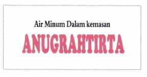 Trademark ANUGRAHTIRTA