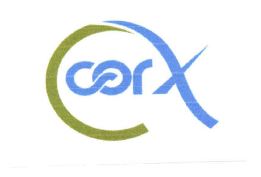 Trademark COR X + LOGO