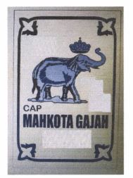 Trademark Cap Mahkota Gajah + lukisan