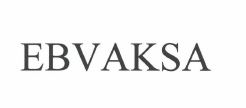 Trademark EBVAKSA