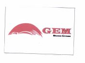 Trademark GEM Stone Gress dan Logo