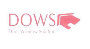 Trademark DOWS DOOR WINDOW SOLUTION DAN LOGO