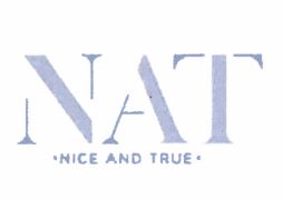 Trademark NAT NICE AND TRUE & Device