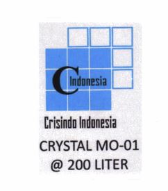 Trademark Crisindo Indonesia Crystal MO-01 + Logo