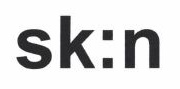 Trademark sk:n + LOGO