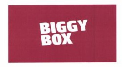 Trademark BIGGY BOX + LOGO