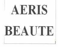 Trademark AERIS BEAUTE