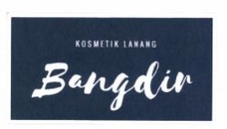 Trademark Kosmetik Lanang Bangdir + Logo