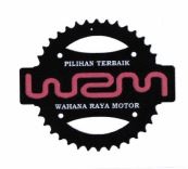 Trademark WRM + LOGO singkatan dari Wahana Raya Motor